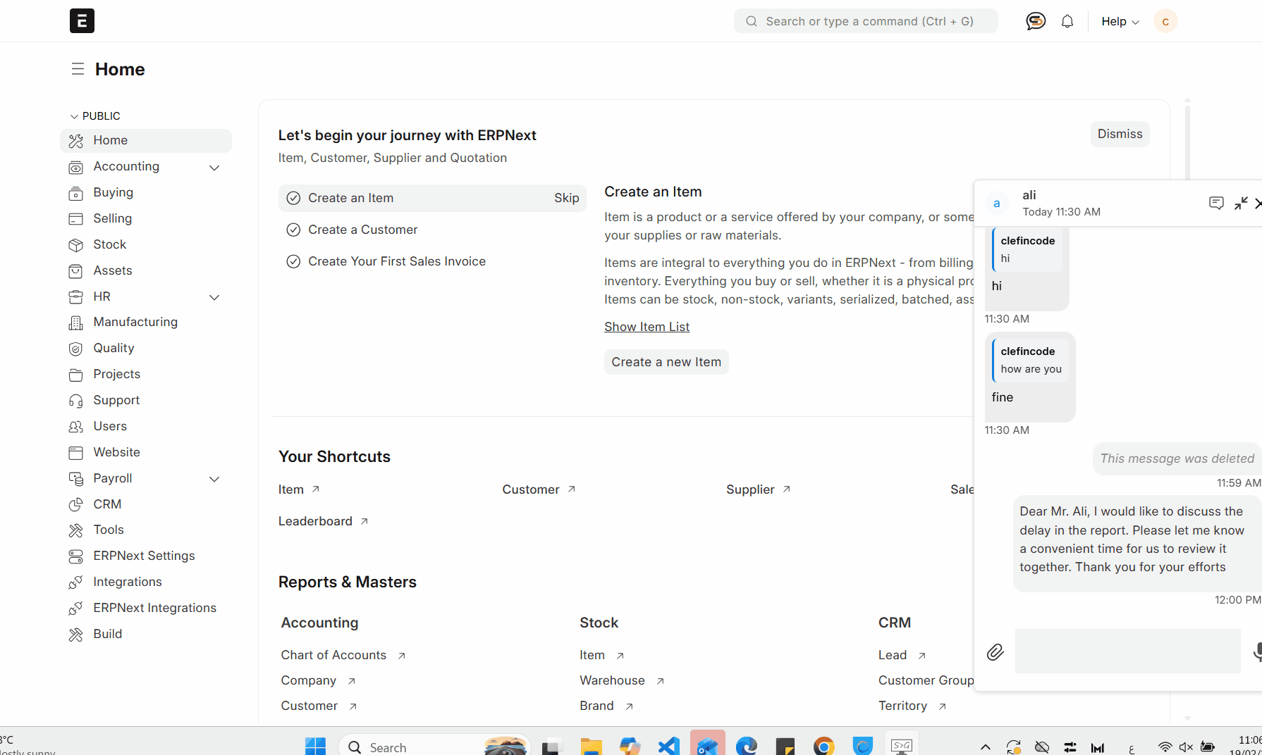 Web — Edit sent messages
