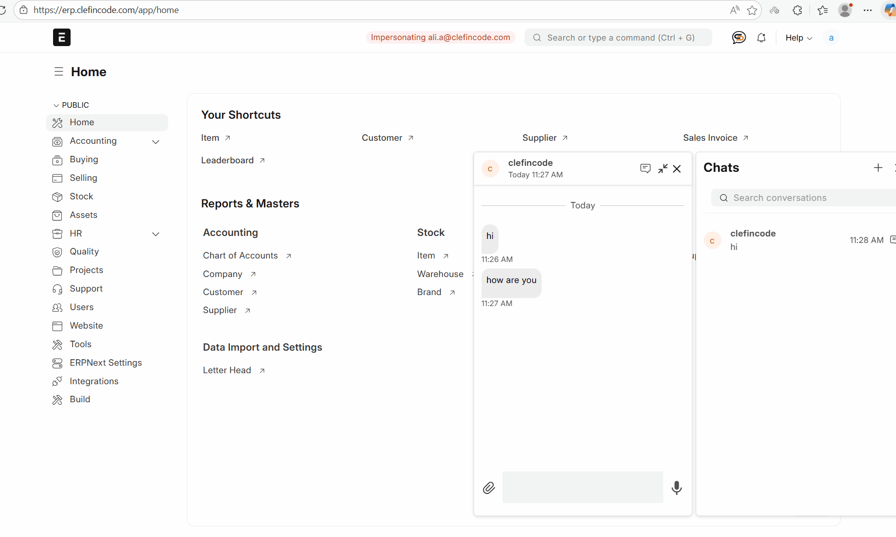 Web — Reply to messages